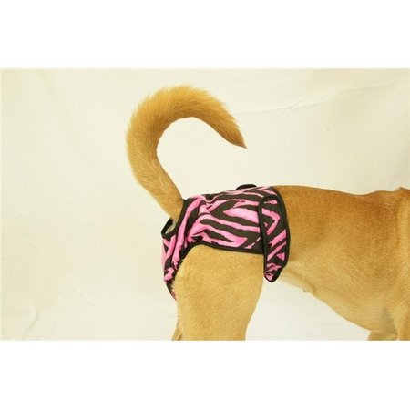 SEASONALS Seasonals 41118TGR Washable Female Dog Diaper; Tiger - Fits Queen 41118TGR